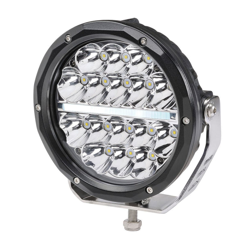 Maxi Trac 4x4 LED Spot Round Driving Light 12/24V 16 LED