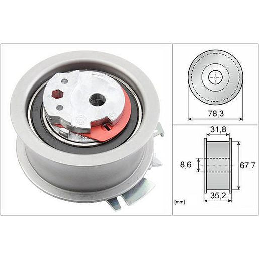 INA Belt Tensioner Pulley 531 0628 30