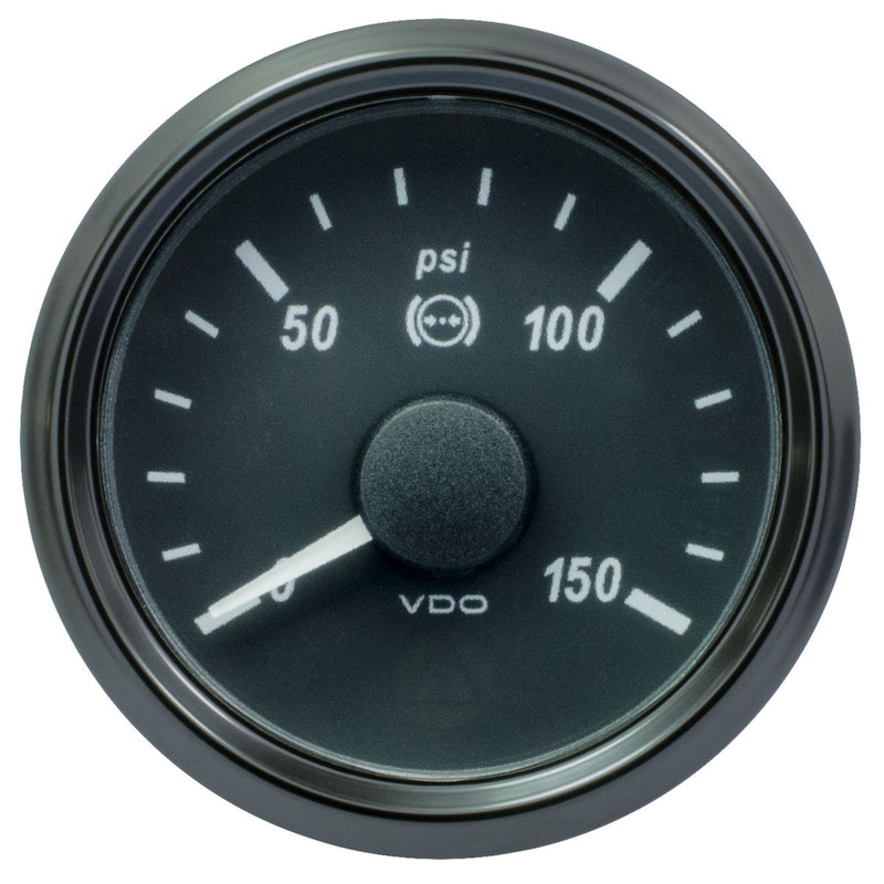 VDO Singleviu Brake Pressure Gauge 0-150Psi 10-180 Ohm