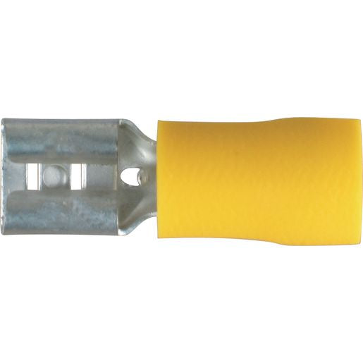 OEX Crimp Terminal Female Blade Yellow Terminal Entry 6.3