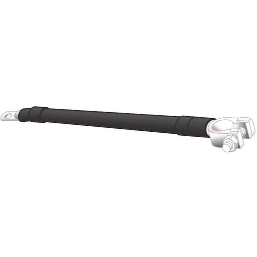 OEX Battery Lead Cable 00 B&S 610mm Stud Hole 10mm ACX1038