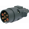 OEX Trailer Plug 7 Pin Large Round Plastic ACX2800