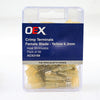 OEX Crimp Terminal Female Blade Yellow Terminal Entry 6.3