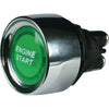 OEX Push Button Switch Off - Mom On - Spst 12V Green
