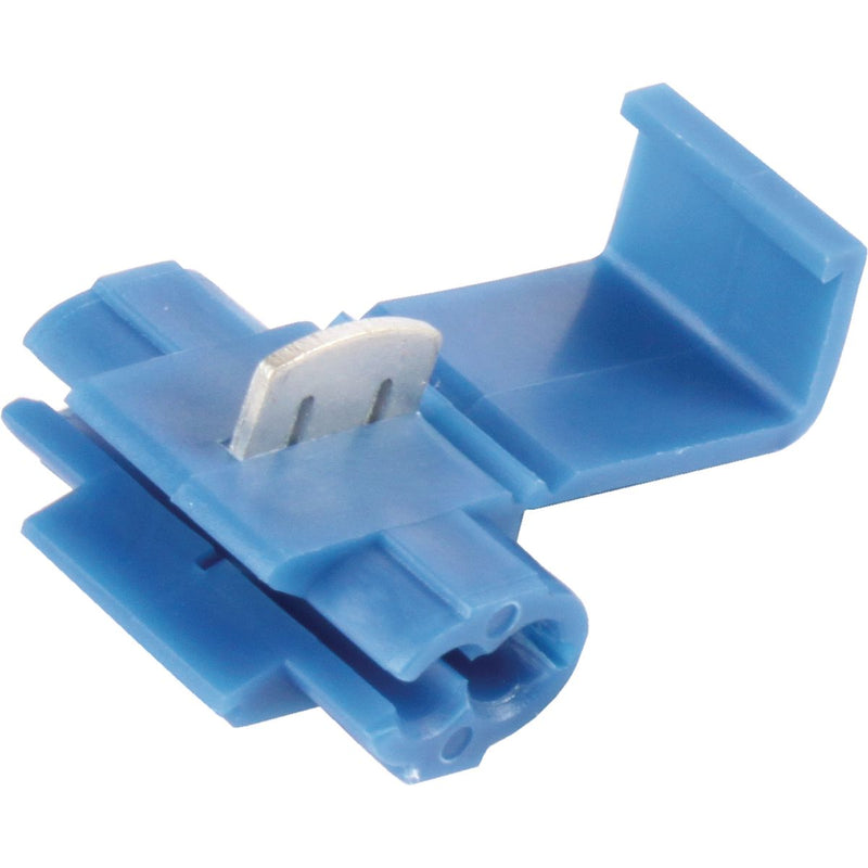OEX Crimp Terminal Wire Tap Blue 3-4mm Vinyl (25 Pack)