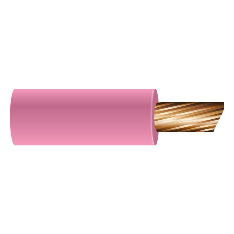 OEX Automotive Cable Single Core 4mm Pink 100M Roll