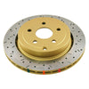 DBA HD 4000 Drilled Slotted Brake Rotor Single 297mm