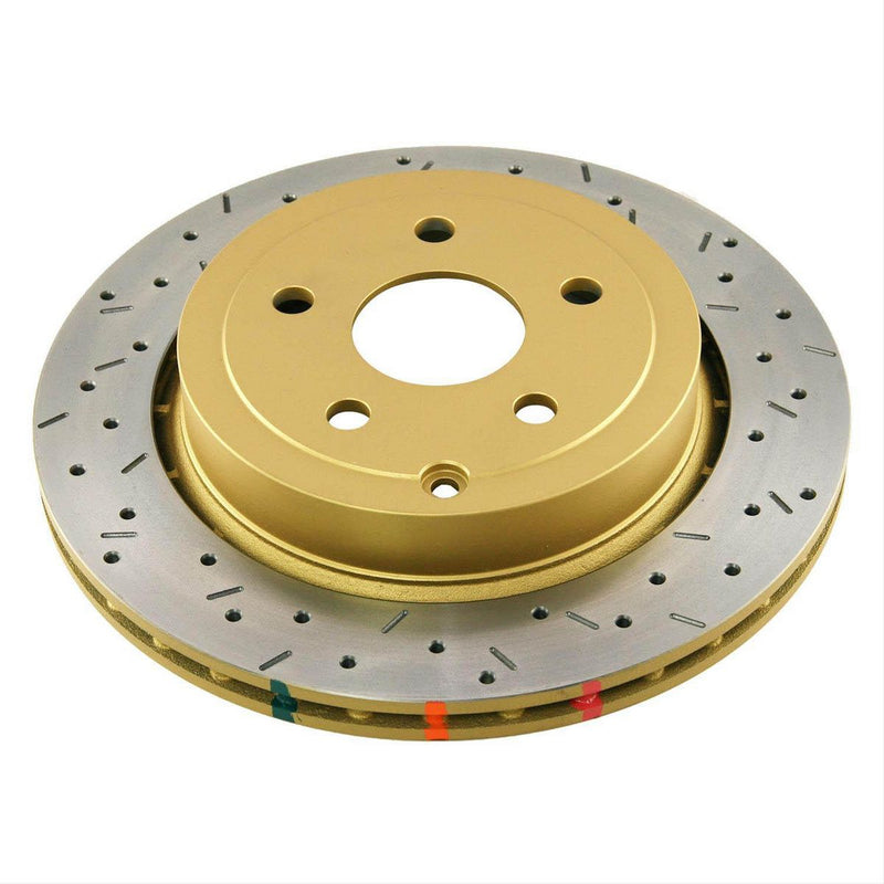 DBA HD 4000 Drilled Slotted Brake Rotor Single 297mm