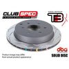 DBA T3 4000 4x4 Slotted Brake Rotor Single Rear DBA4549S