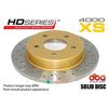 DBA HD 4000 Drilled Slotted Brake Rotor Single Rear