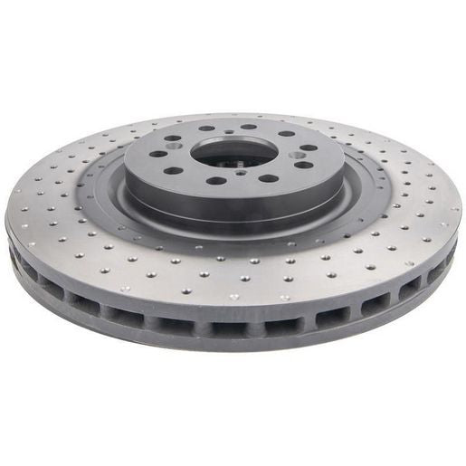 DBA XD 4000 Drilled Dimpled Brake Rotor Pair 332mm Front