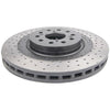 DBA XD 4000 Drilled Dimpled Brake Rotor Single 380mm