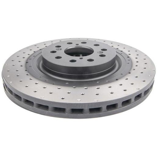 DBA XD 4000 Drilled Dimpled Brake Rotor Single 380mm