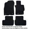 Sunland Floormats fits Mazda 2 (DE10Y2) 4 Piece - Black
