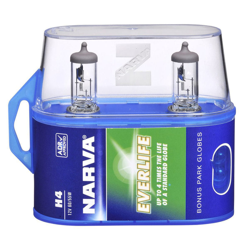 Narva H4 12V 60/55W Everlife Long Life Halogen Headlight