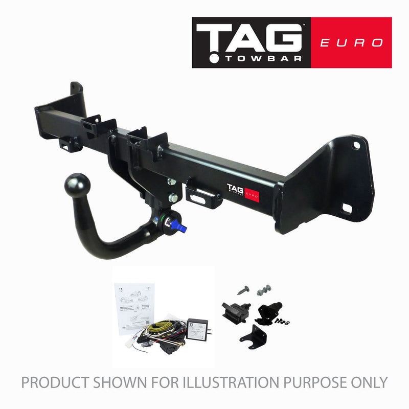 TAG Euro Towbar Complete Kit European 3500 kg K-TOW08084
