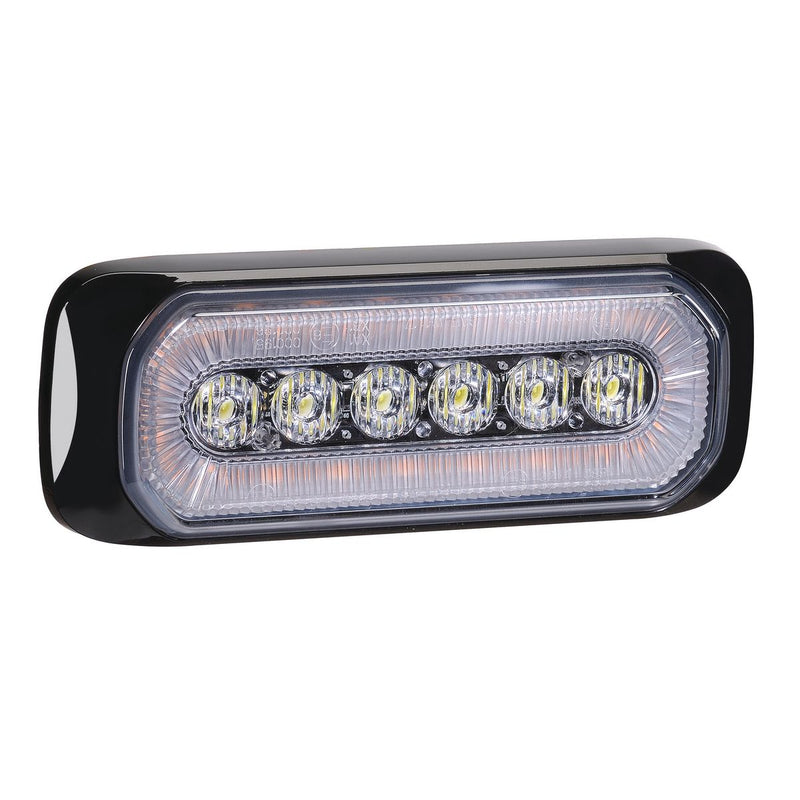 Narva Halo LED Warning Light with Side Marker Amber