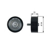 Gates Engine Idler Pulley 36407