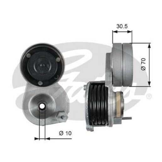Gates HD Tensioner 38664