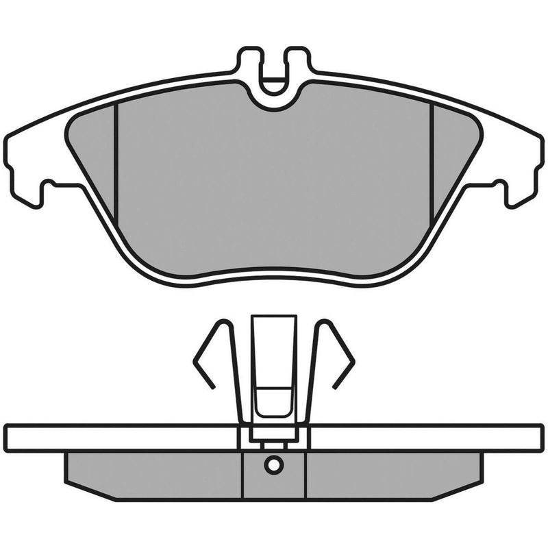 Meyle Original Brake Pad Set Rear 025 242 5317