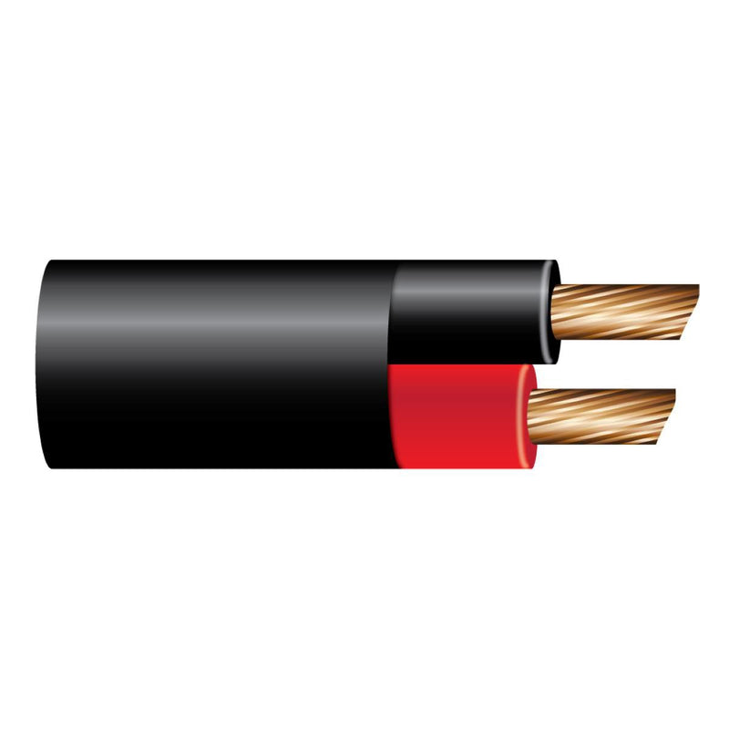 OEX Twin Core Battery Cable 8 B&S 50m Red/Black w/ Black
