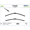Valeo Silencio Wiper Blade Set Front VF424 574362