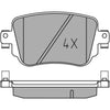 Meyle Original Brake Pad Set Rear 025 251 0917