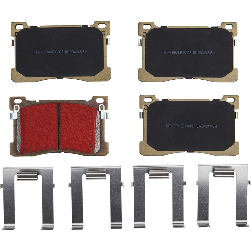 RDA Brakes Extreme Brake Pad Set Front RDX2434SM