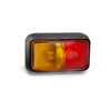 LED Autolamps Side Marker with 2P Plug Red/Amber
