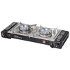 Gasmate Travelmate II Portable Twin Burner Stove with