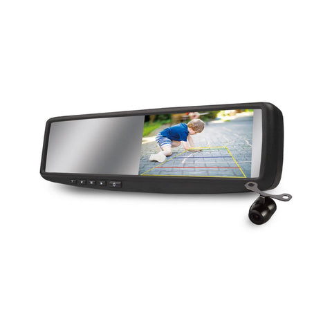 Parkmate 4.3in. LCD Mirror Monitor & Mini Camera Pack