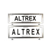Altrex Number Plate Cover 6 Figure Silver Without Lines