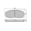 RDA Phantom Ceramic Brake Pad Set Front RDC1328