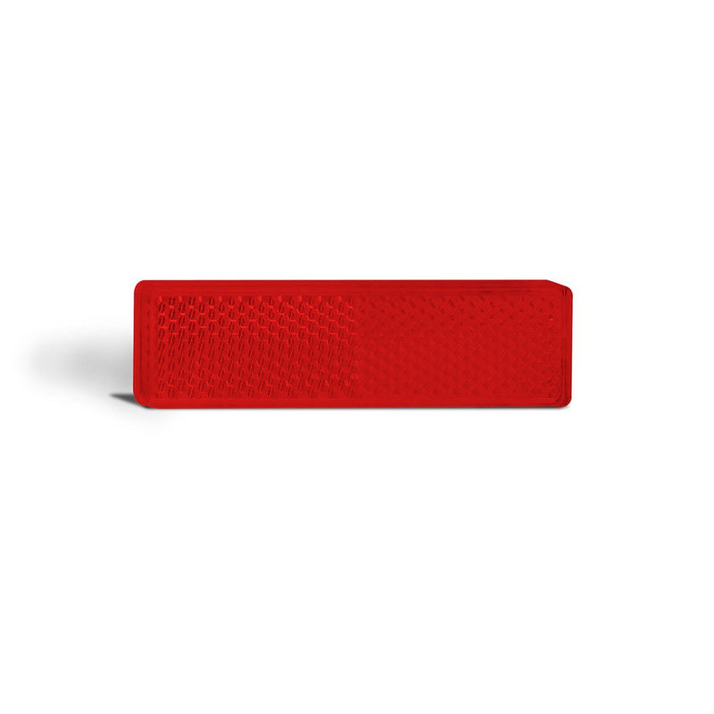 LED Autolamps Red Reflex Reflector With 3M Tape, 90Mm