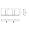 LED Autolamps 275Garwm + 2 X Lr12 + 450Mm Loom Dt04