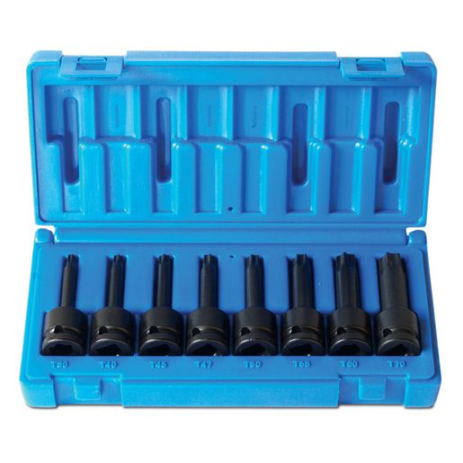 Action Torx Impact Socket Set 1/2" Drive 8 Piece 69623081