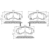 RDA GP Max Brake Pad Set Front RDB2380