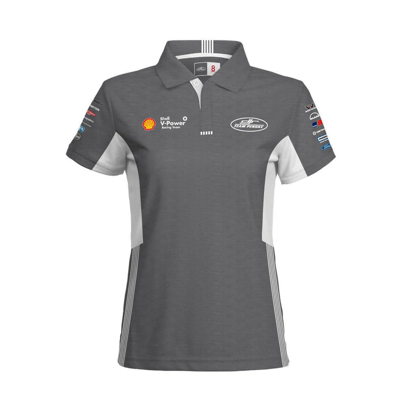 Shell V-Power Racing Team Polo Grey Women Size 16