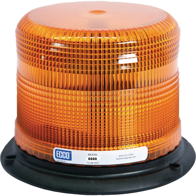 Ecco Strobe Light Amber 360 Degree Light Spread 1248 Volt