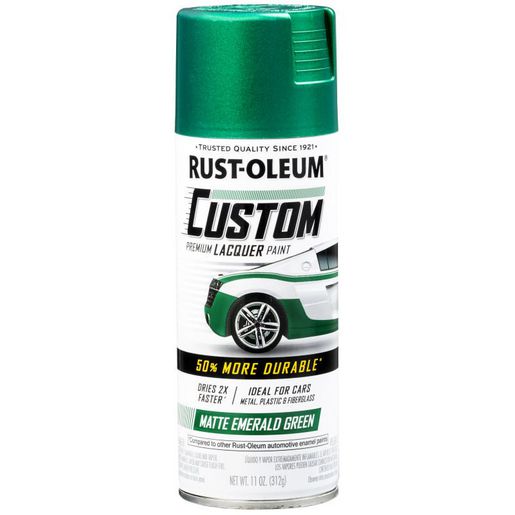 Rust-Oleum Premium Custom Lacquer Matte Emerald Green