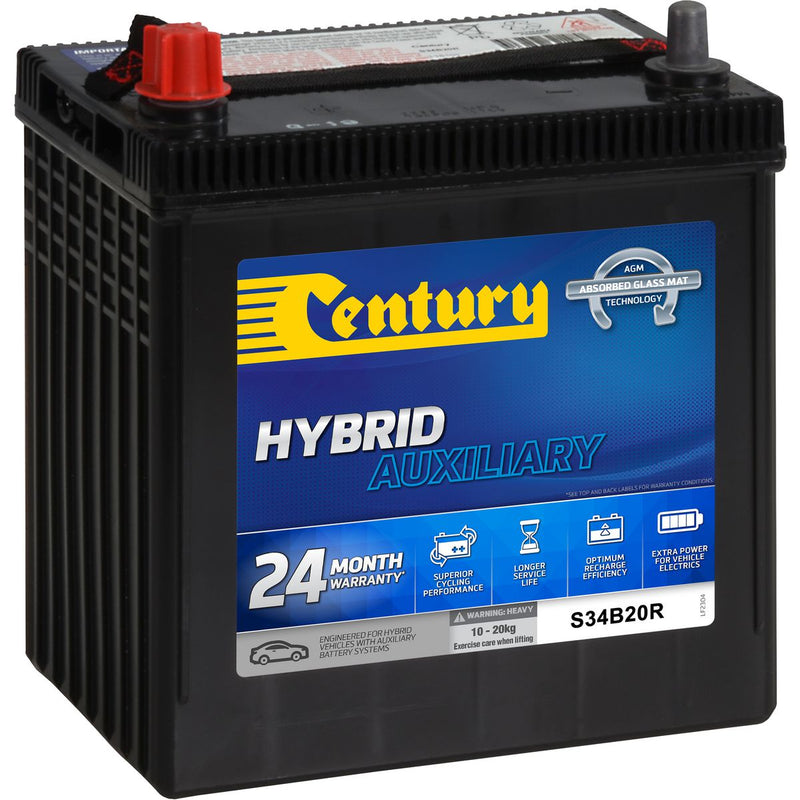 Century Batteries Battery-Iss + Hybrid 118111 S34B20R