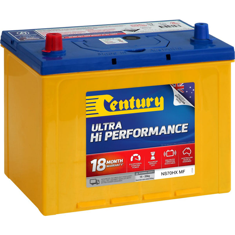 Century Batteries Battery- Truck Bus Hd -127122 NS70HX MF