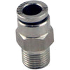 Turbosmart 1/8" NPT Straight Pushloc Fitting SS 6mm