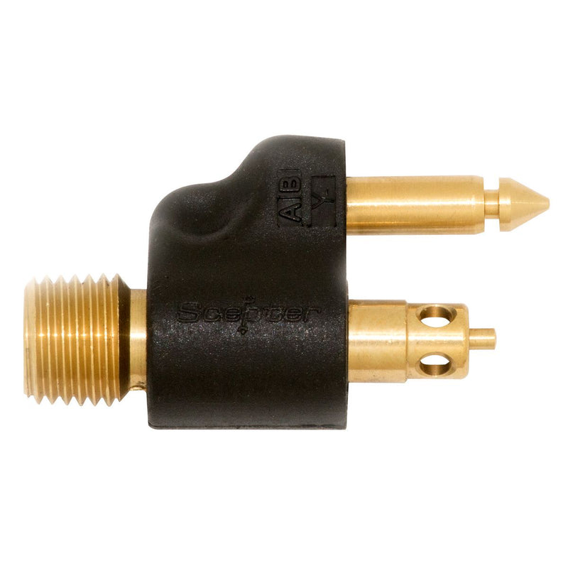 Scepter Yamaha 1/4In Npt Brass Male Tank Connector 4075