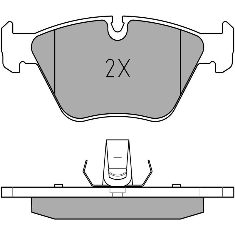 Meyle Original Brake Pad Set Front 025 231 8320