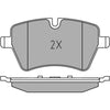 Meyle Brake Pad Set 025 239 8418/PD