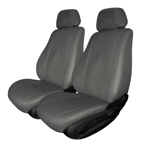 True Fit Tailored Fit Front Car Seat Covers Canvas,