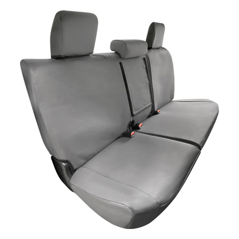 True Fit Tailored Fit Rear Car Seat Cover Canvas,