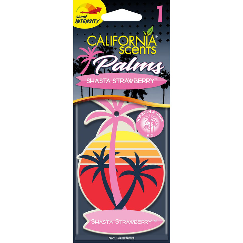 California Scents Car Air Freshener - Shasta Strawberry