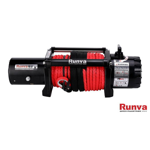 Runva EWB20000 Premium 4X4 Winch 12V 20000lb W/Synthetic